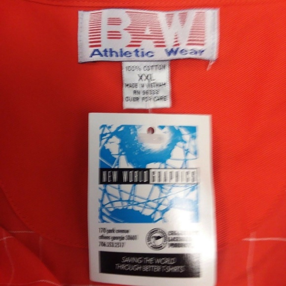 BAW Athletic Wear AUBURN Tigers Button Front Shirt - Picture 6 of 8